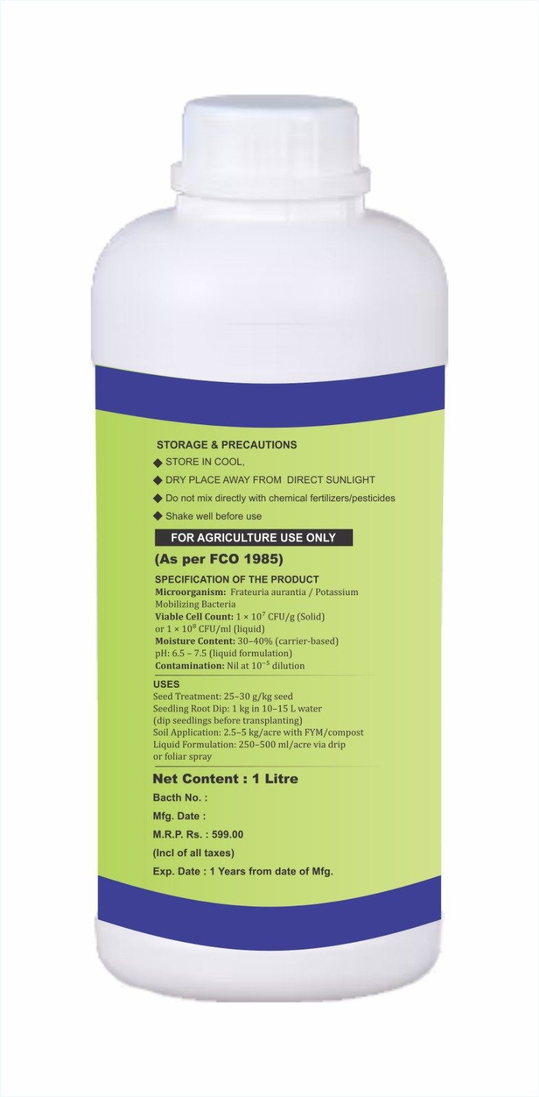Potassium Mobilizing Bio-Fertilizer (KMB) - Image 3